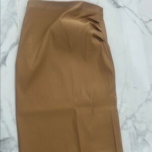 Zara Chic Brown Maxi Skirt